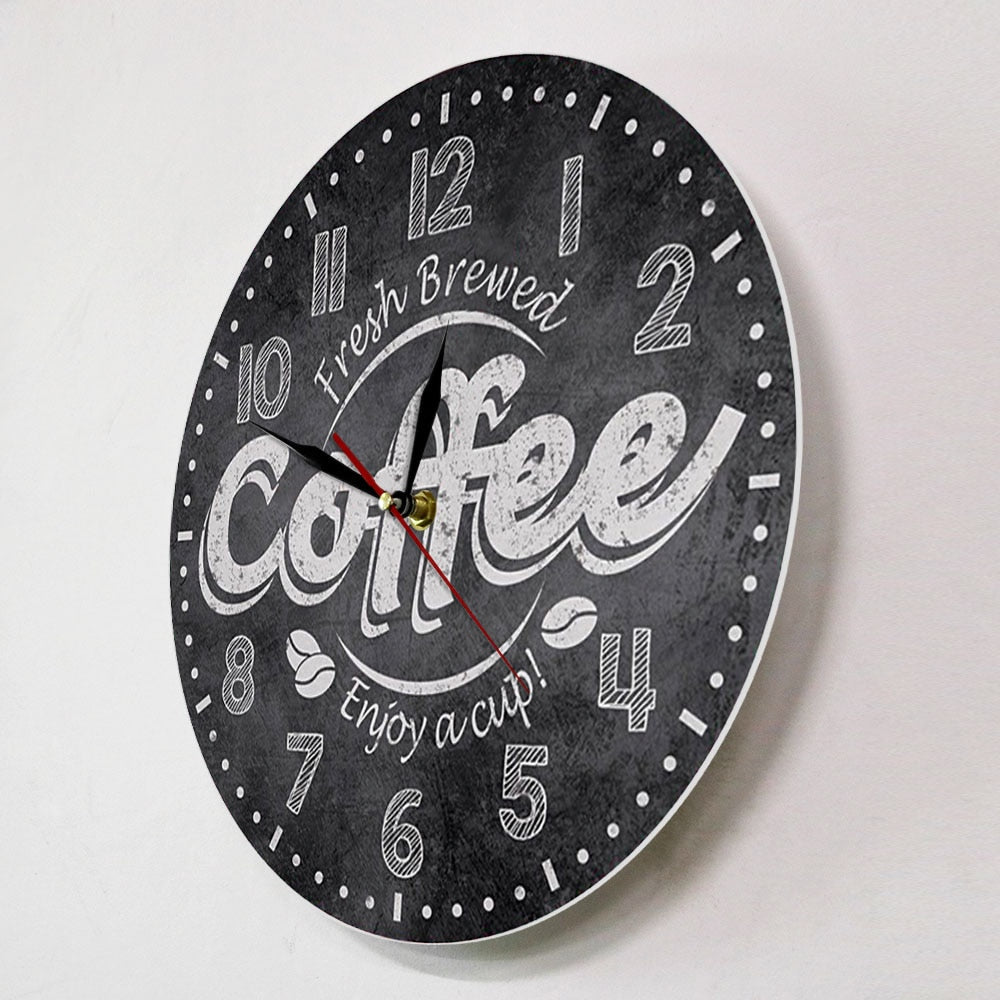 Horloge aimantée CAFÉ COFFEE collection MYCLOCK - Provence Arômes Tendance  sud