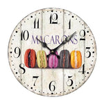 horloge murale cuisine macarons