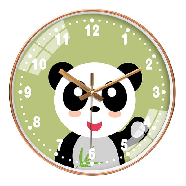 Horloge pédagogique enfant en chêne - PANDA - Dream Act