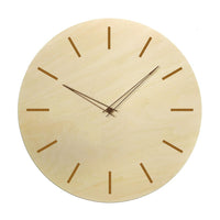 Horloge Scandinave Bois Classique | Horloge Mania